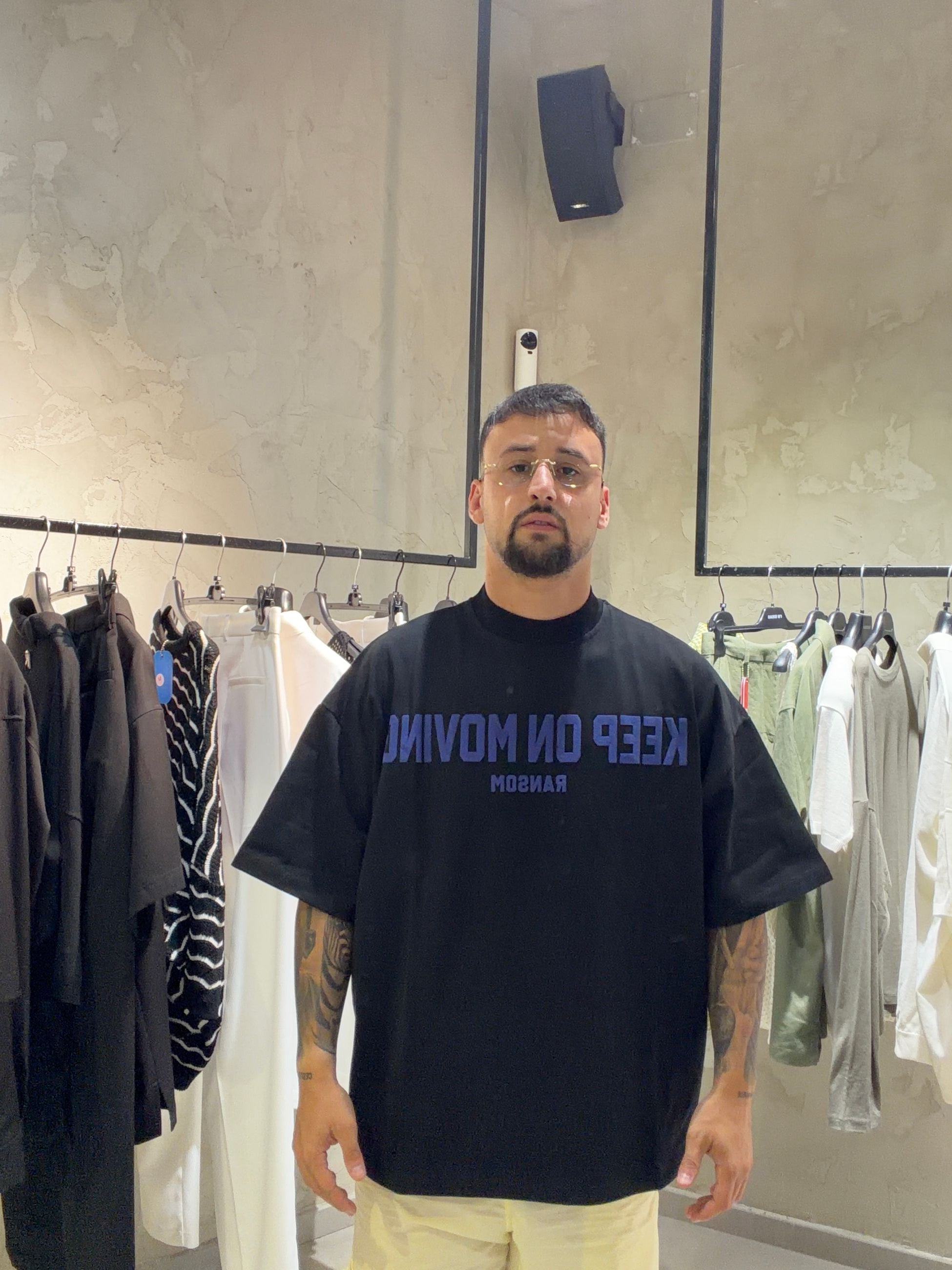 TS0037 BLU - T-Shirt - Ransom Industry
