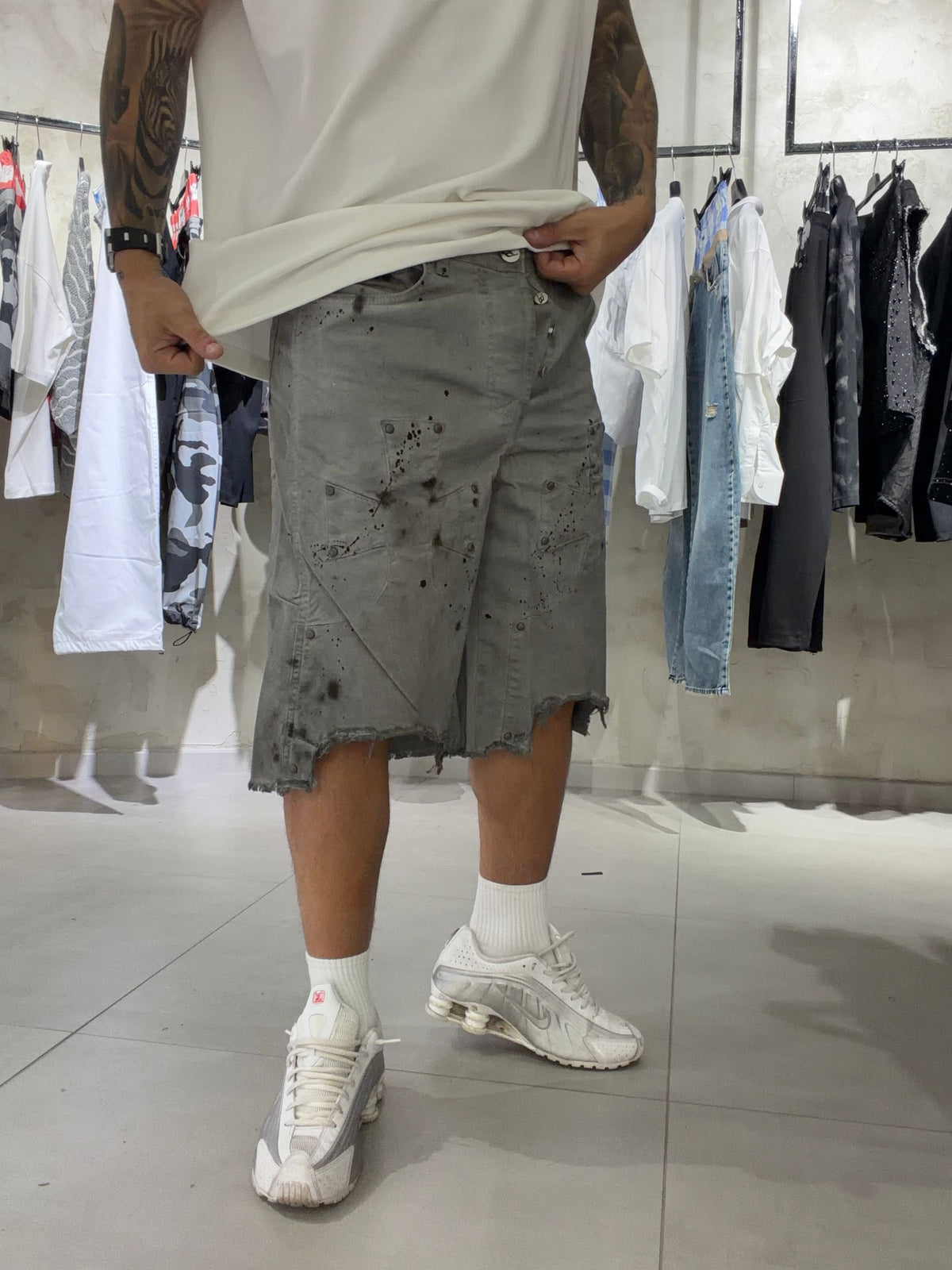 17601 - Pantaloncini - BLACK ISLAND