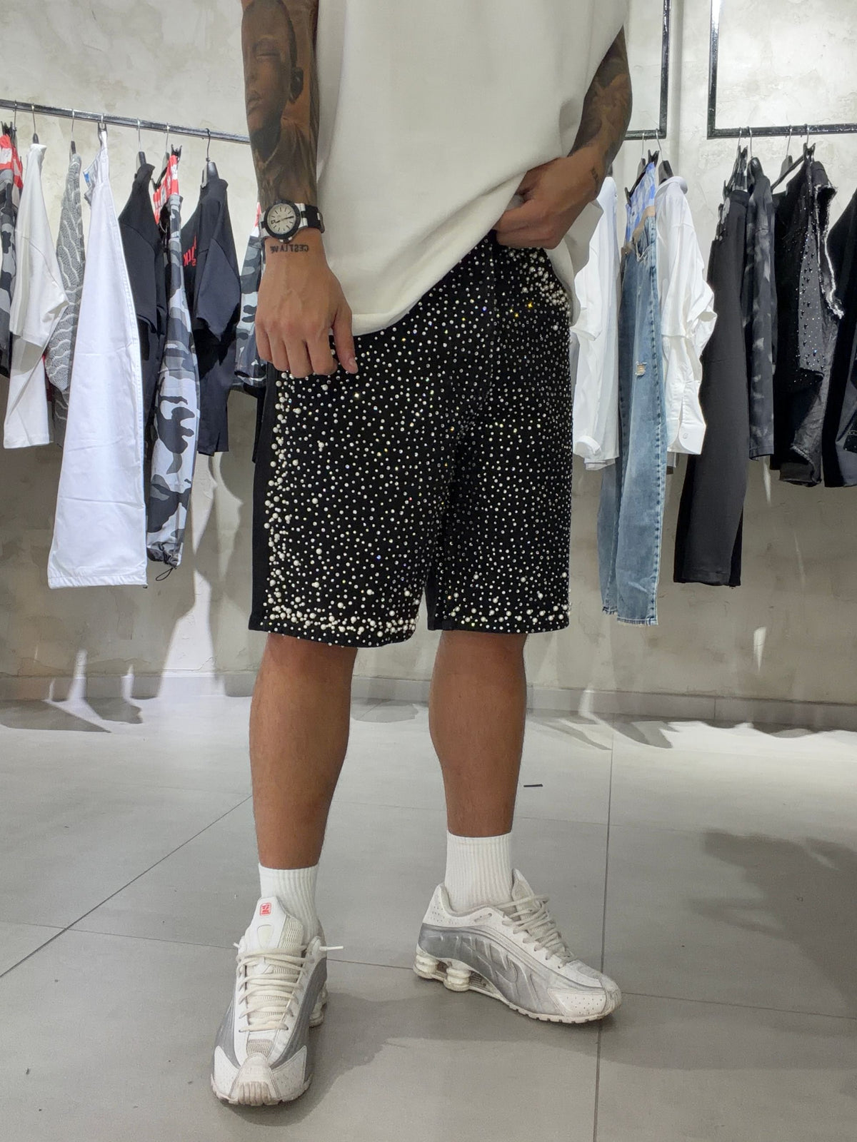 17608 - Pantaloncini - BLACK ISLAND