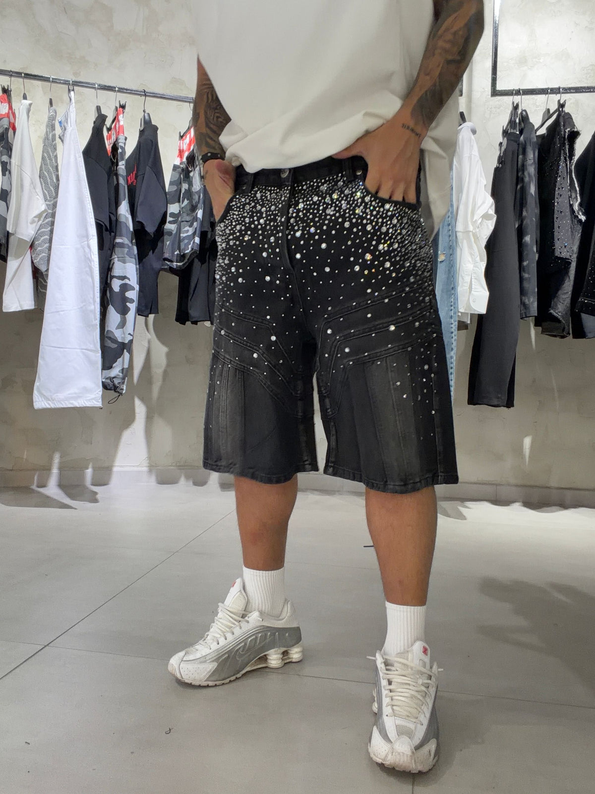 17610 - Pantaloncini - BLACK ISLAND
