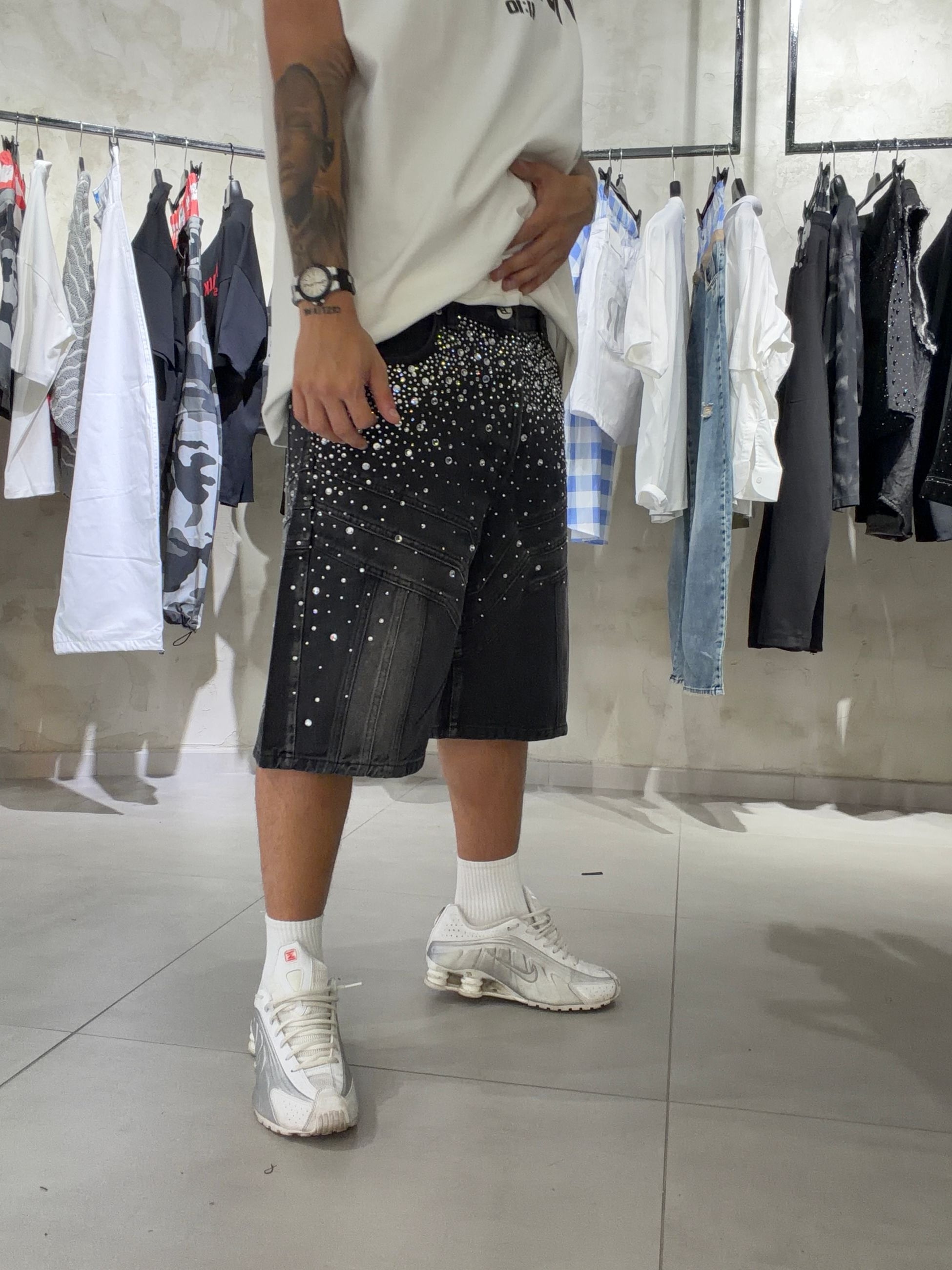 17610 - Pantaloncini - BLACK ISLAND