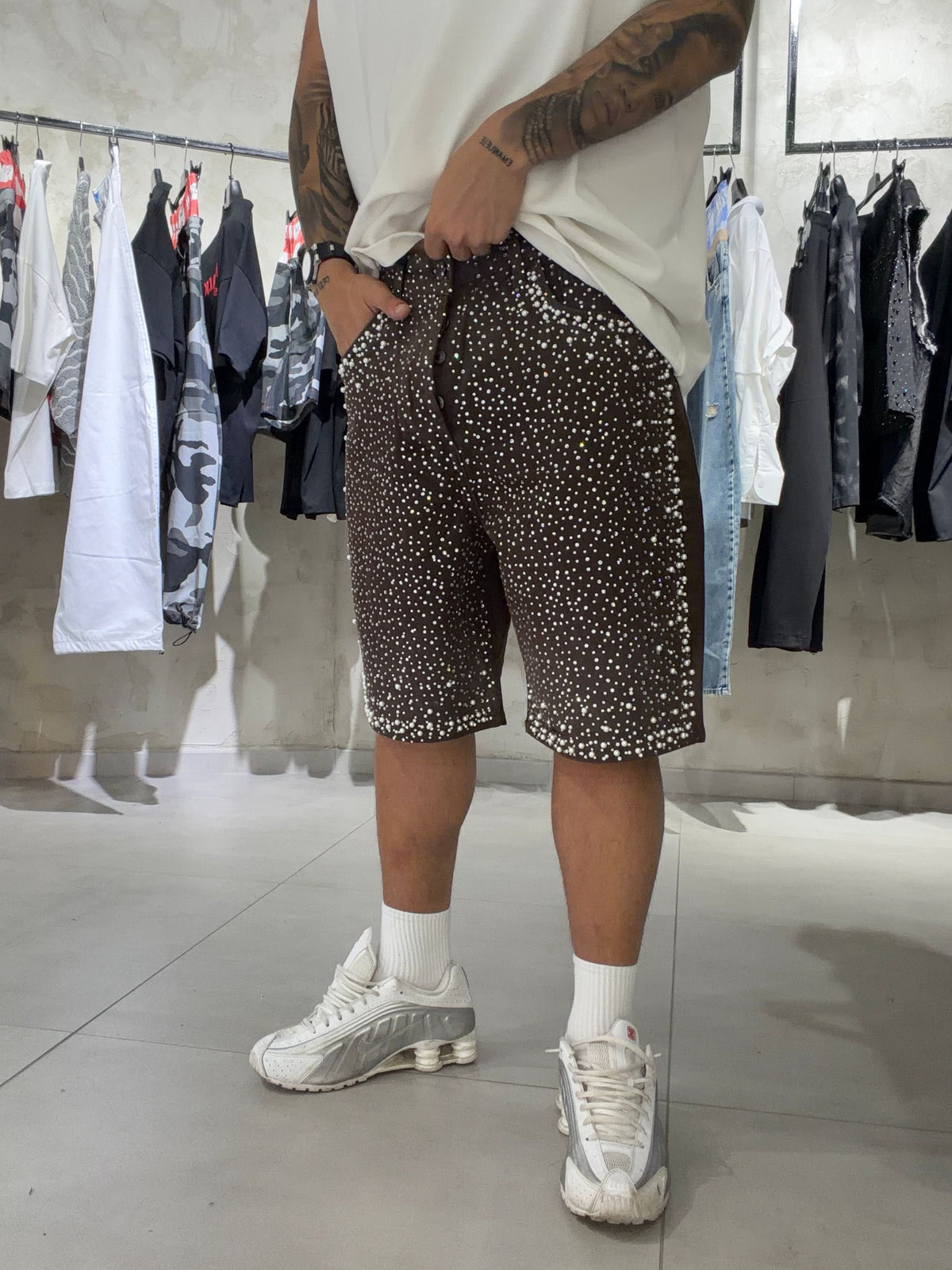 17165 - Pantaloncini - BLACK ISLAND