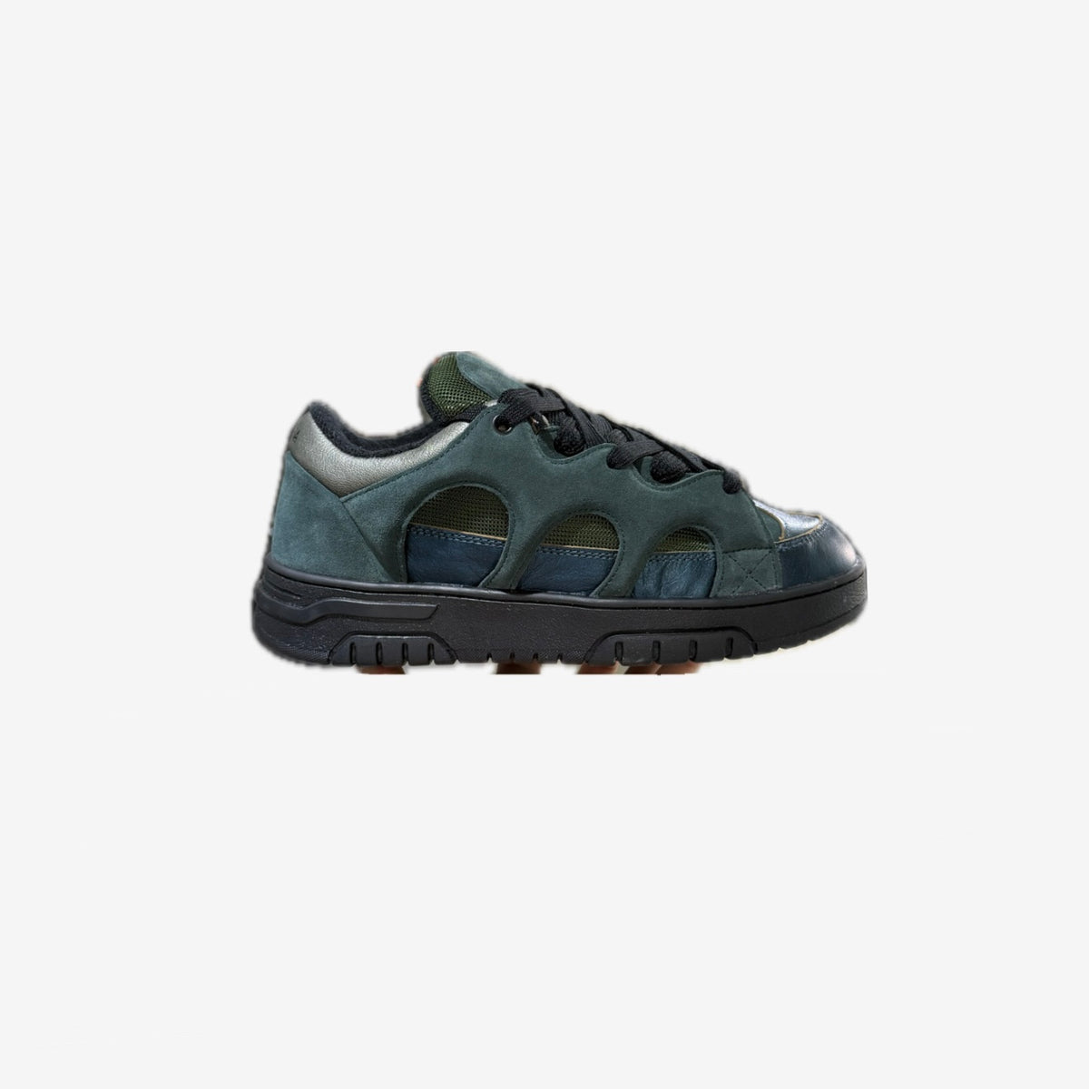 SANTHA NOT FOR SKATE GREEN - Scarpe - Danilo Paura