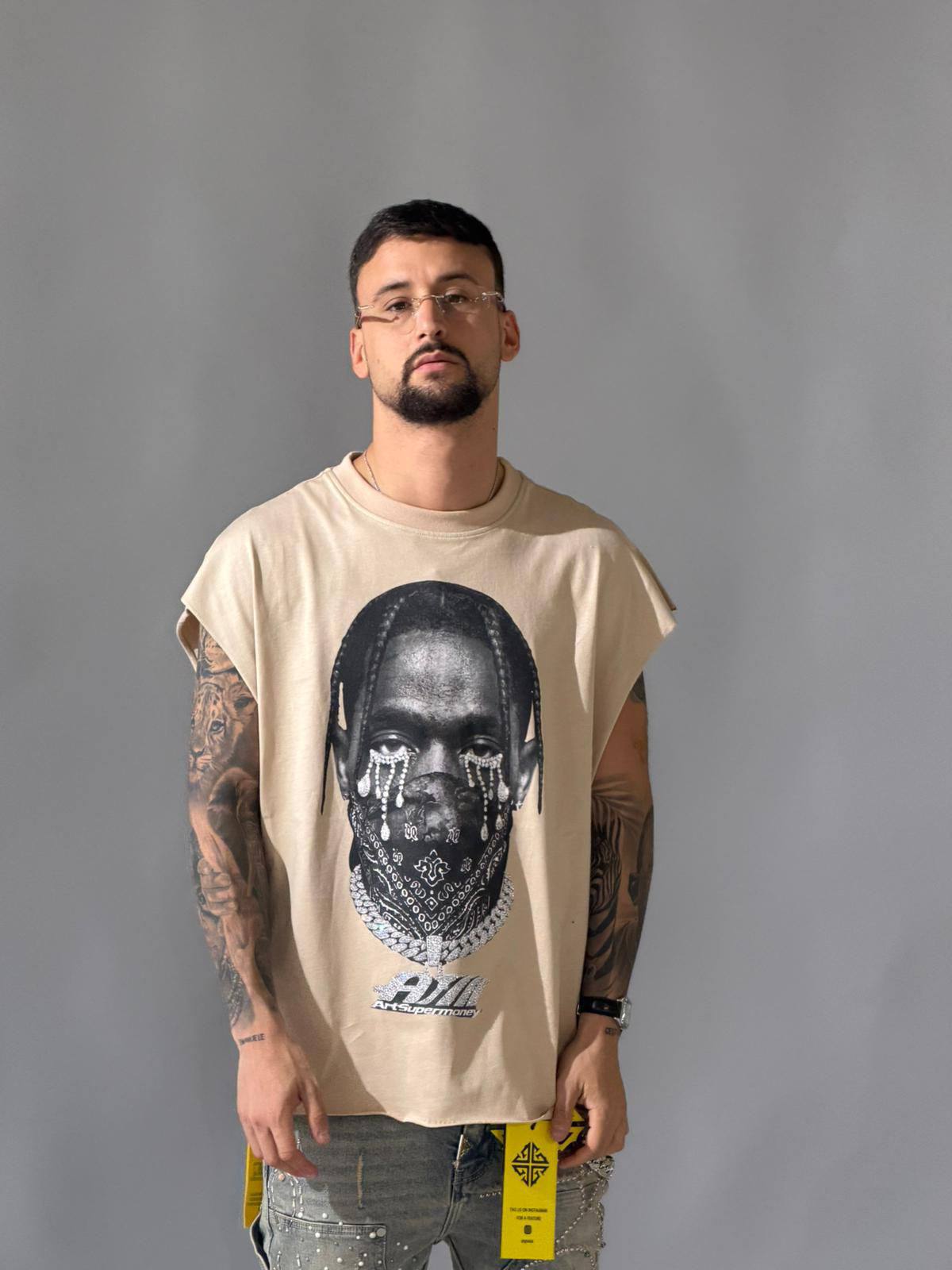 Canotta artsupermoney - Mask
