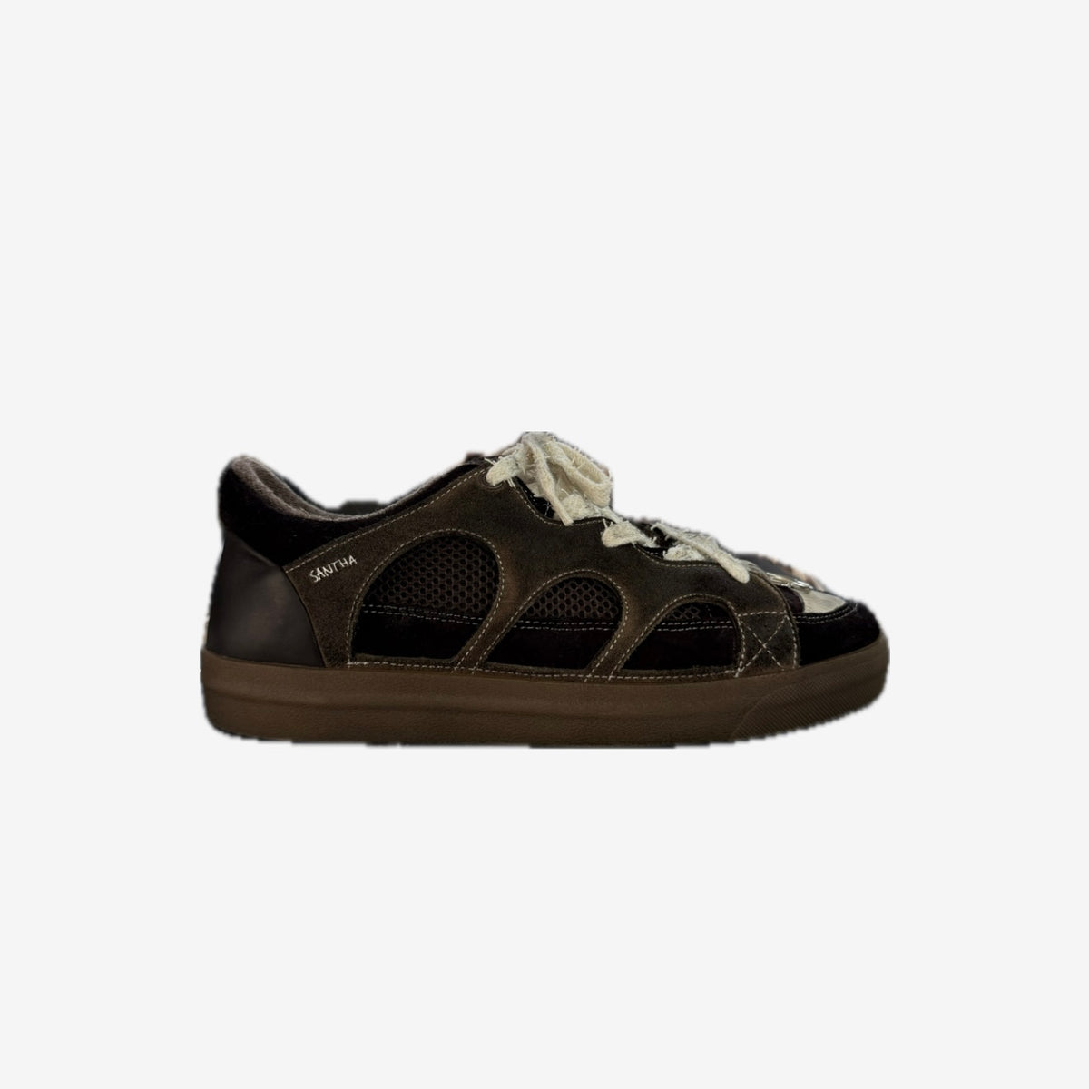 SANTHA NOT FOR SKATE BROWN - Scarpe - Danilo Paura